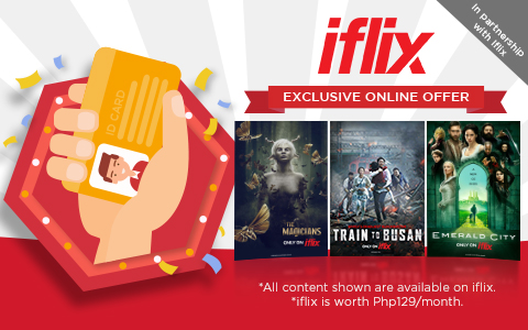 Get 12 months unlimited access to iflix