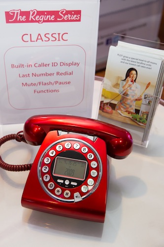 The Regine Series includes an updated version of the classic and well-loved PLDT landline unit. 