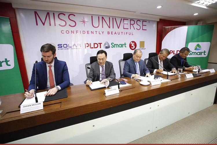 65th Miss Universe Contract Signing
