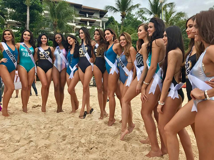 Miss Universe in Boracay