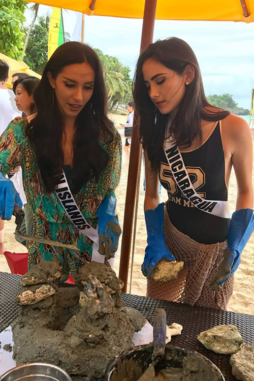 Miss Universe in Boracay