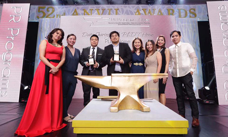 PLDT Home wins 8 major Anvil Awards
