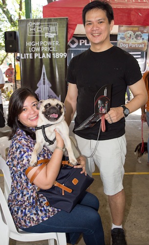 Ayala Alabang residents happily brought their dogs for a day of canine VIP treatment.