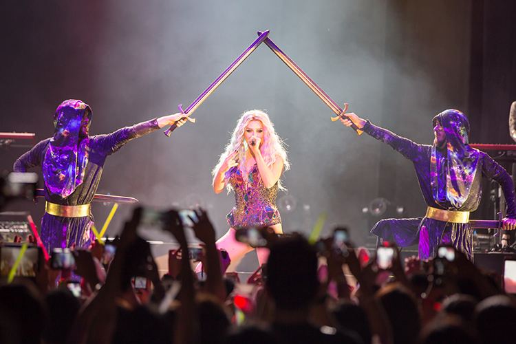 This is Kesha's first concert in the Philippines