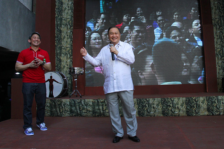 Mr. Manny V. Pangilinan shares his excitement on the launch of FAM CAM