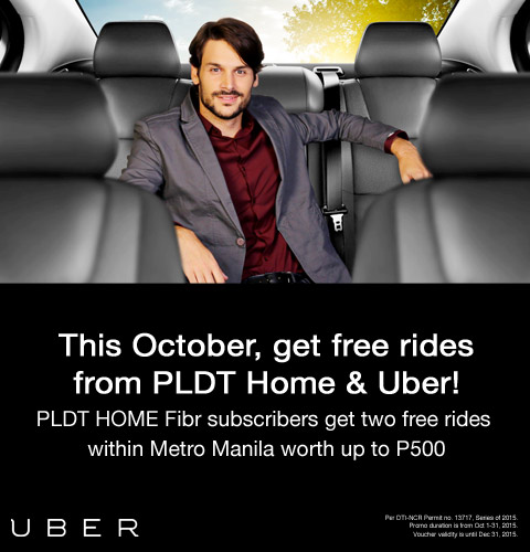 PLDT HOME Fibr Uber Black promo