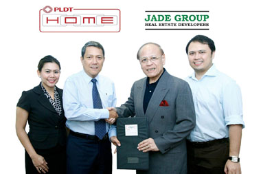 PLDT HOME Jade Group ink connectivity partnership deal