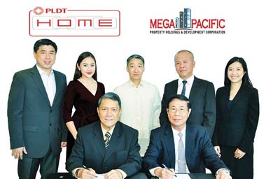 PLDT HOME equips NAIA Garden Residences with fiber technology