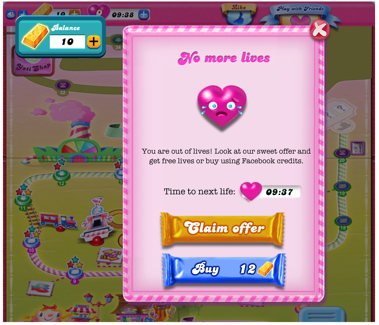 Candy Crush Screenshot Alper Çuğun