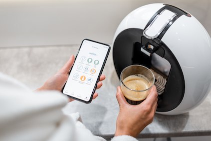 Controlling coffee machine smart home