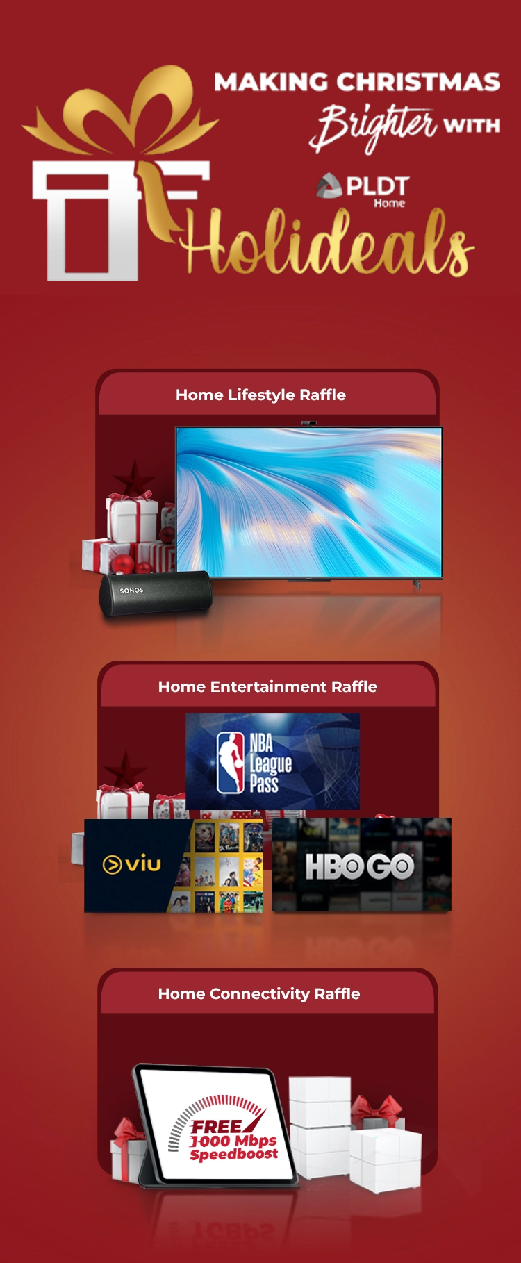 PLDT Home | Holideals Mechanics