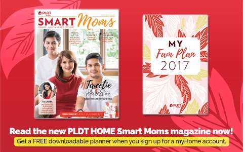 PLDT Home Smart Moms magazine