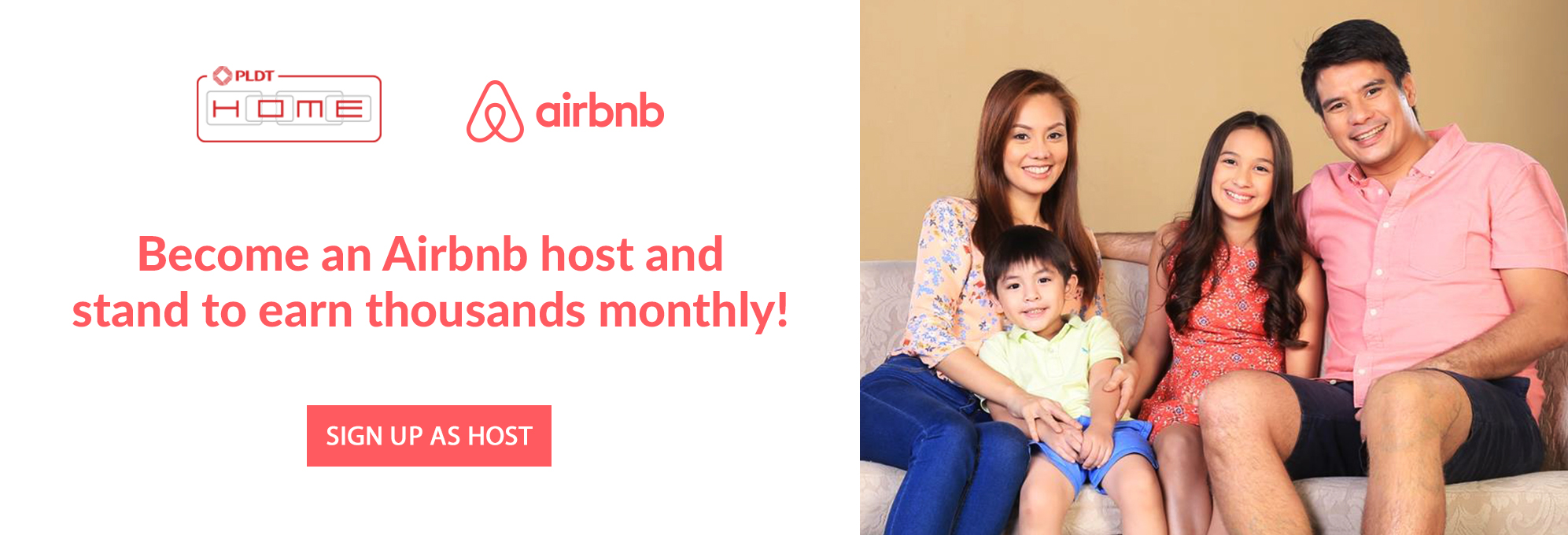 PLDT HOME airbnb promo