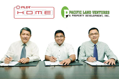 PLDT HOME Pacific Land Ventures sign connectivity partnership