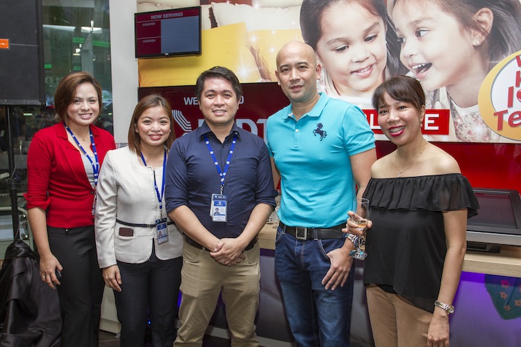 PLDT Cust Care Executives with SM Lipa Partners