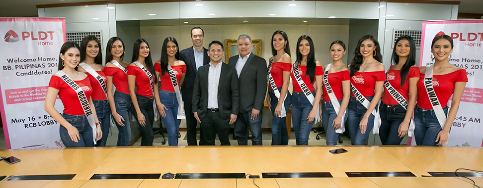 PLDT and Bb. Pilipinas